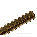 PVD Coating Screw against High Abrasion and Corrosion